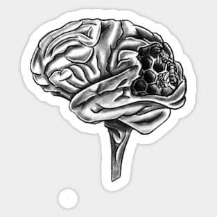 Brain buzz Sticker